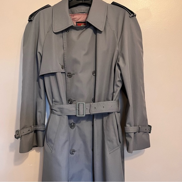 Other - Vintage Moores Grey Trench Coat